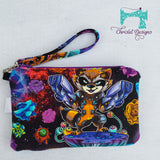 Danforth Wristlet - Tree & Raccoon