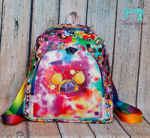 Ridgewood Backpack - Long Hair Princess Tie Dye